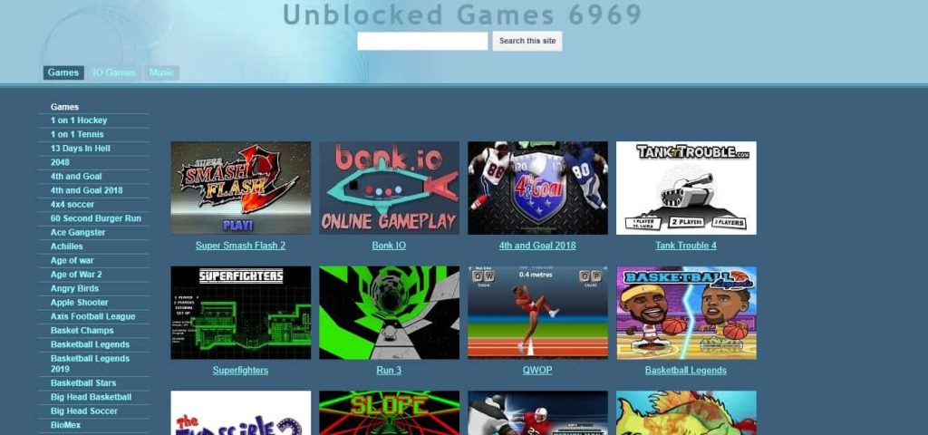 Unblocked Games 6969 – A Full Guide